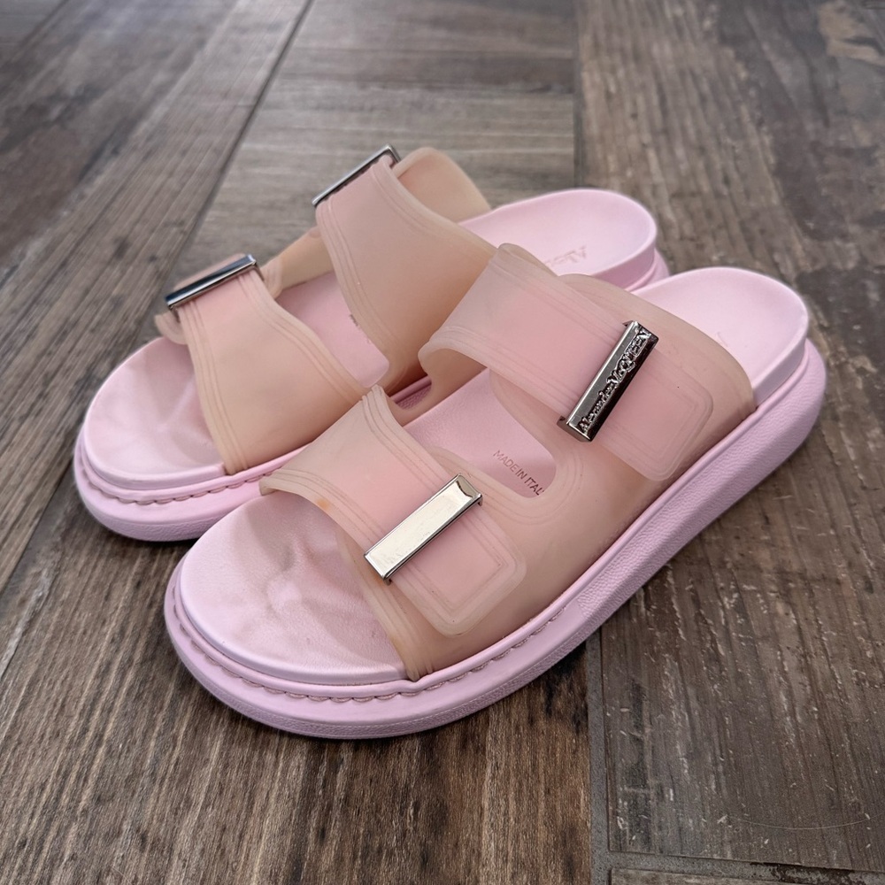 Alexander McQueen Oversized Slide Sandal size 8 - Picture 2 of 11